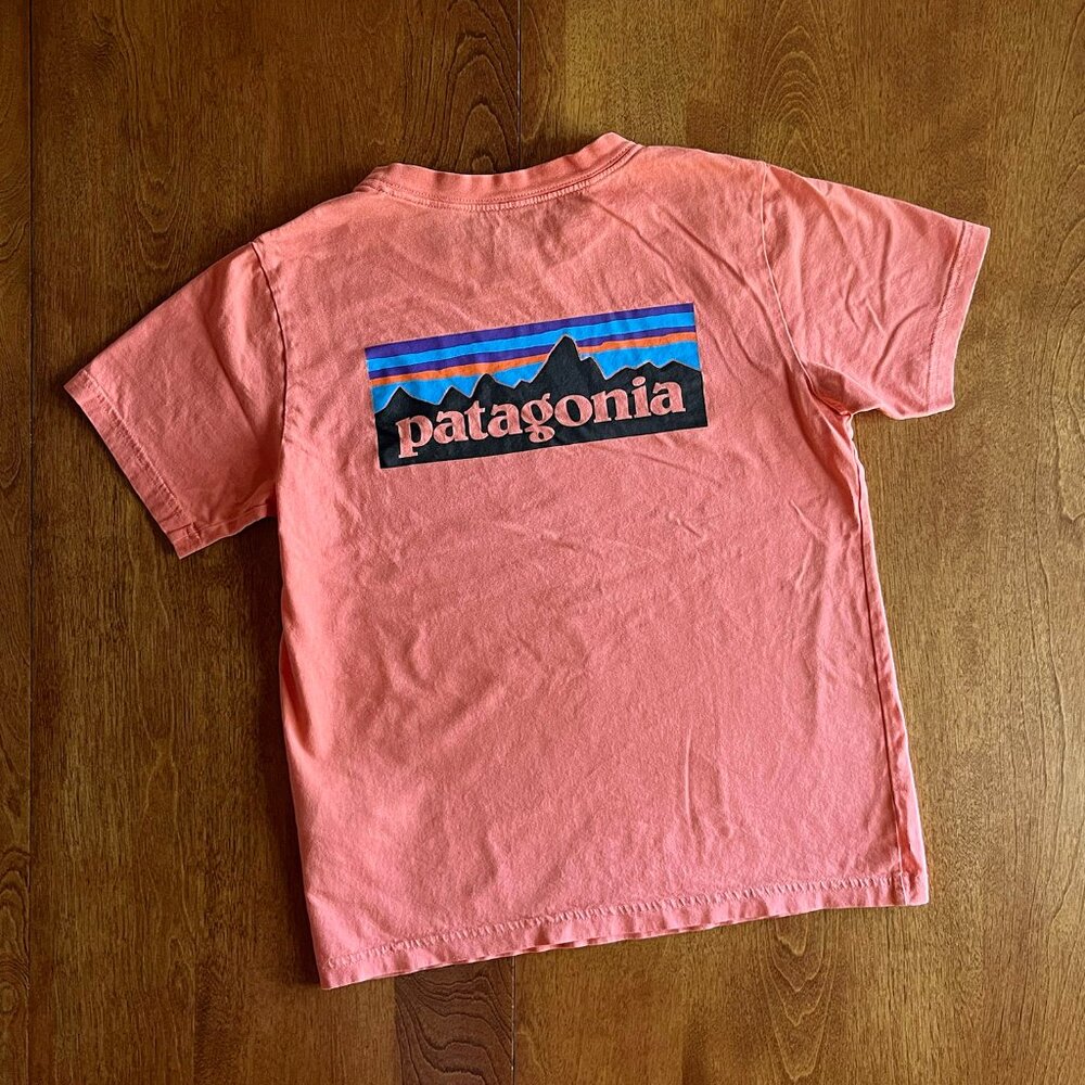 Patagonia orange T-shirt L 12